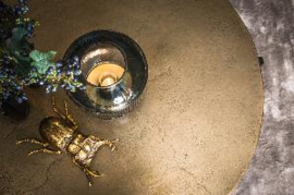 Ace Brass alu coffeetable iron frame
