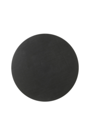 Bijzettafel Ø61x41 cm RICKERD antiek zwart