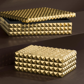 Luxe box Viviënnes L Gold finished