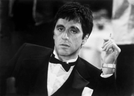 Scarface with cigarette