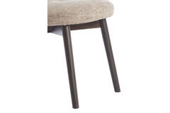 Eetkamerstoel Sinosa bruin  / hout donker bruin