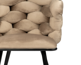 Rock chair sand white