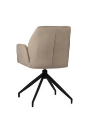 Storm Rotating Chair Sand White