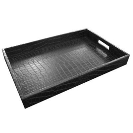 Tray Croco Leather 