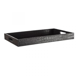 Tray Croco Leather 