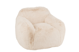 Sofa Cutie plaid crème small