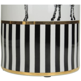 Jar  Zebra Zwart L