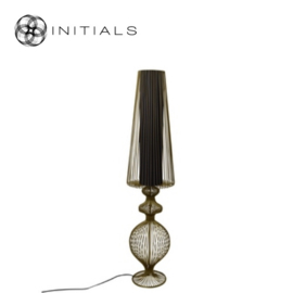 Table Lamp Moire Classic Iron Wire Gold