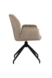 Storm Rotating Chair Sand White