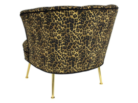 Chair Leopard Brown