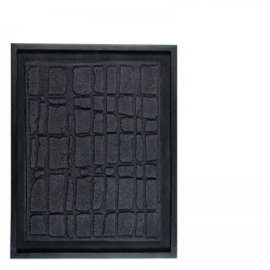 Hutto Wall Art black 90cm x 70cm