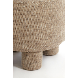 Stoel KAMOVA bruin creme 65x65x78 cm