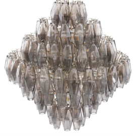 Chandelier Benini L nickel finish