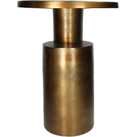 Bijzettafel Brutus  ovaal goud