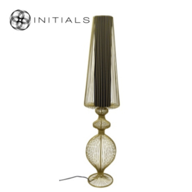 Table Lamp Moire Classic Iron Wire Gold