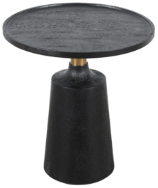Seva black side table