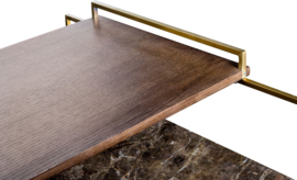 Archi Coffee Table Large Brushed Gold