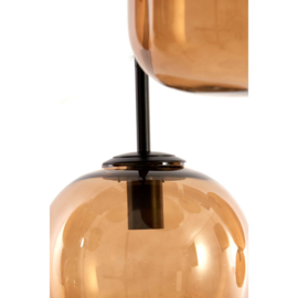 Hanglamp Mezza glas bruin 10L