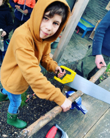 HERFST "Timmeren en metsen" Vrijdag  31 oktober 8 - 13 jaar