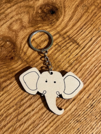 Sleutelhanger Olifant