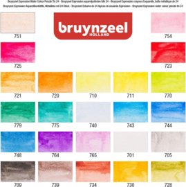 Bruynzeel Expression aquarel potloden