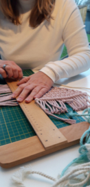 Macramé plantenhanger 28 februari 2026