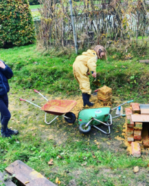 HERFST "Timmeren en metsen" Vrijdag  31 oktober 8 - 13 jaar
