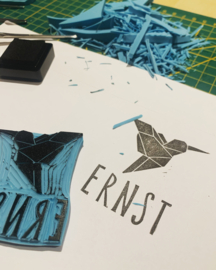 Naamstempel op maat