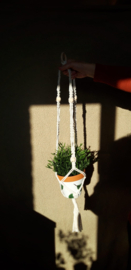 Macramé plantenhanger 1 juni 2026