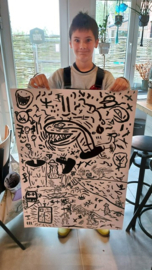 ZOMER Dinsdag 12 augustus "Keith Haring" 12 - 15 jaar