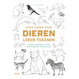 Stap voor stap Dieren leren tekenen