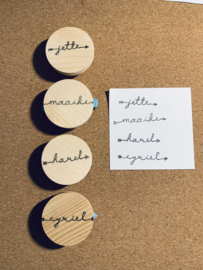 Naamstempel op maat