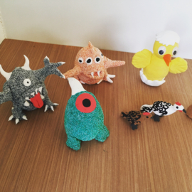 HERFST "Monsters uit Silk Clay" Dinsdag 29 oktober 6 - 10 jaar