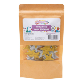 Foamstickers glitter STERREN