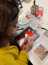 KERST "Tweedaagse creatieve workshop" Vrijdag en zaterdag 2 en 3 januari 12 - 16 jaar