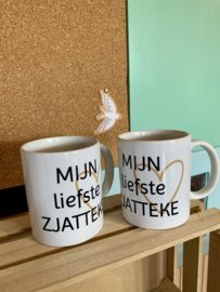 Keramieken tas "Liefste Zjatteke"