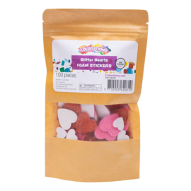 Foamstickers glitter HARTJES