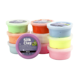 Silk Clay felle kleuren set van 10