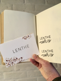Stempel naar geboortekaartje