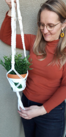 Macramé plantenhanger 1 juni 2026