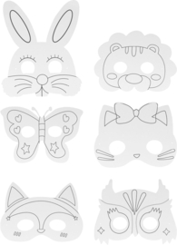 Inkleurbare maskers