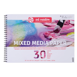 Mixed media papier A3