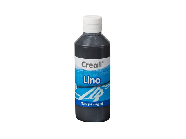 Lino drukinkt zwart