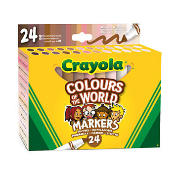 Crayola Colors of the World stiften