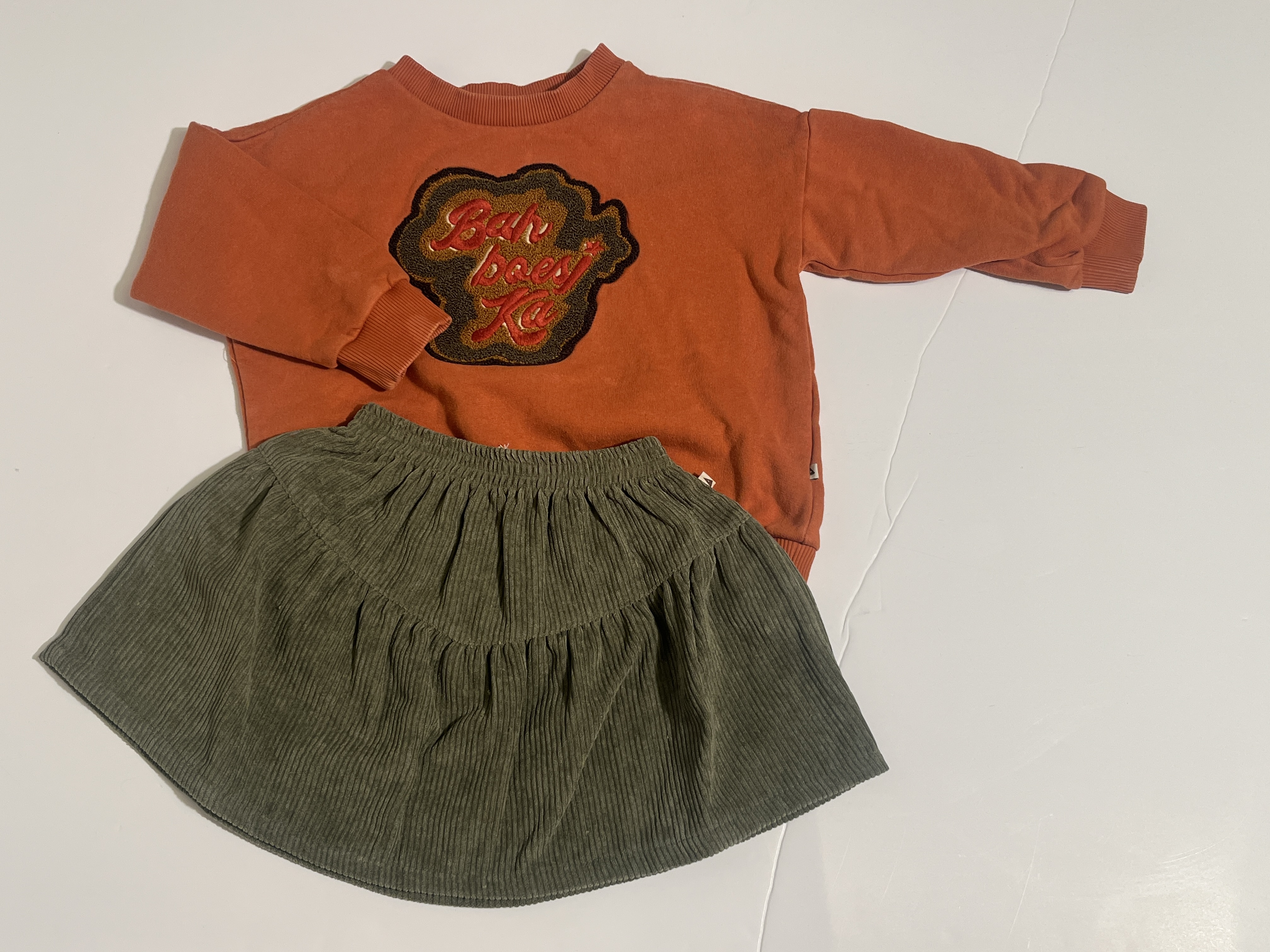 Ammehoela rok voor meisje van 6 / 8 jaar met maat 116 / 122 / 128