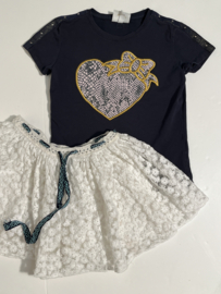 Le Chic t-shirt voor meisje van 6 jaar met maat 116