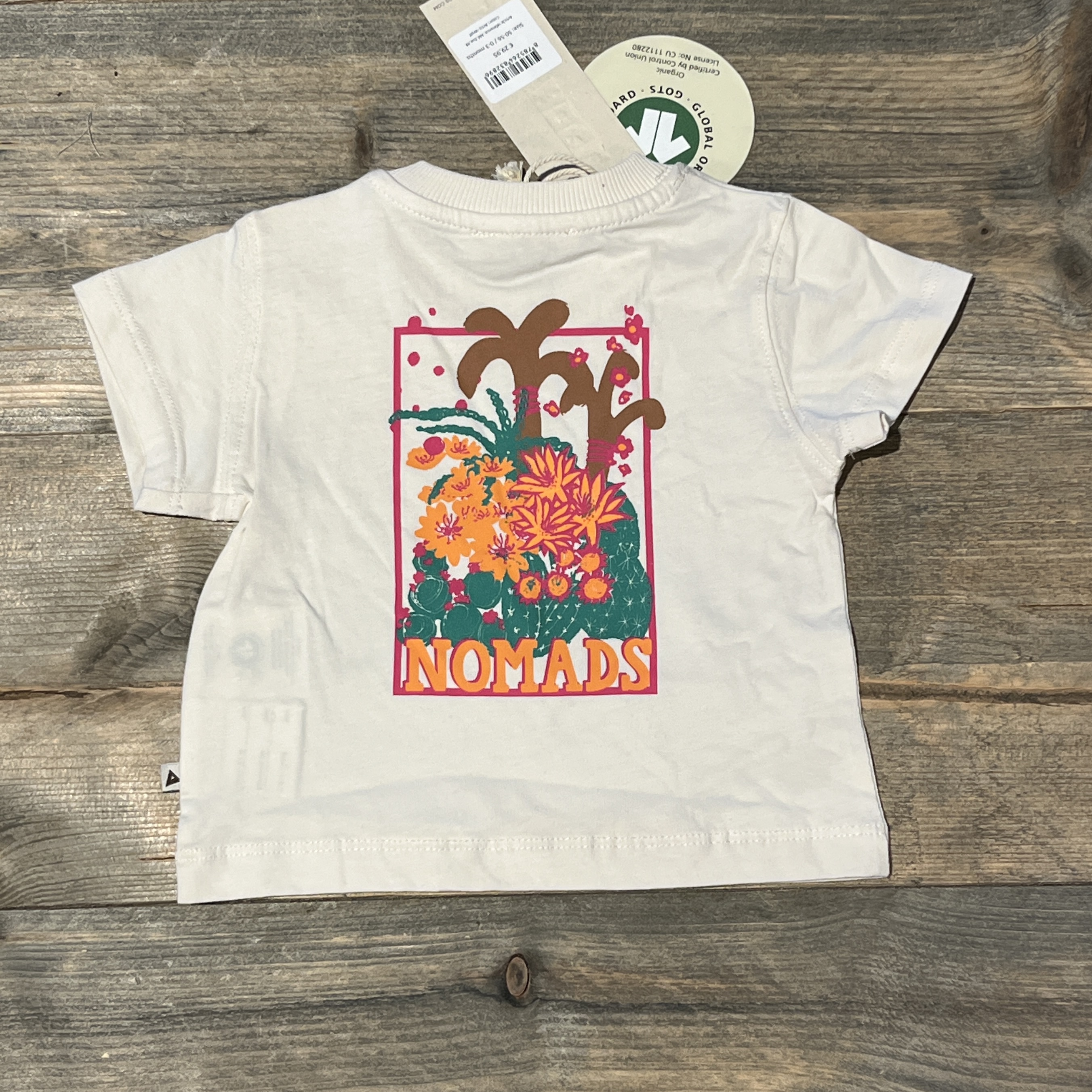 Ammehoela t-shirt voor meisje van 3 / 6 maanden met maat 62 / 68