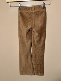 Sissy Boy broek met wijde pijp voor meisje van 3 / 4 jaar met maat 98 / 104