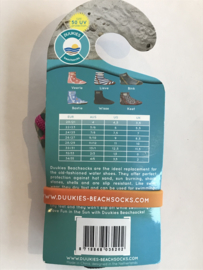 Duukies beachsocks voor meisje met schoenmaat 22 / 23