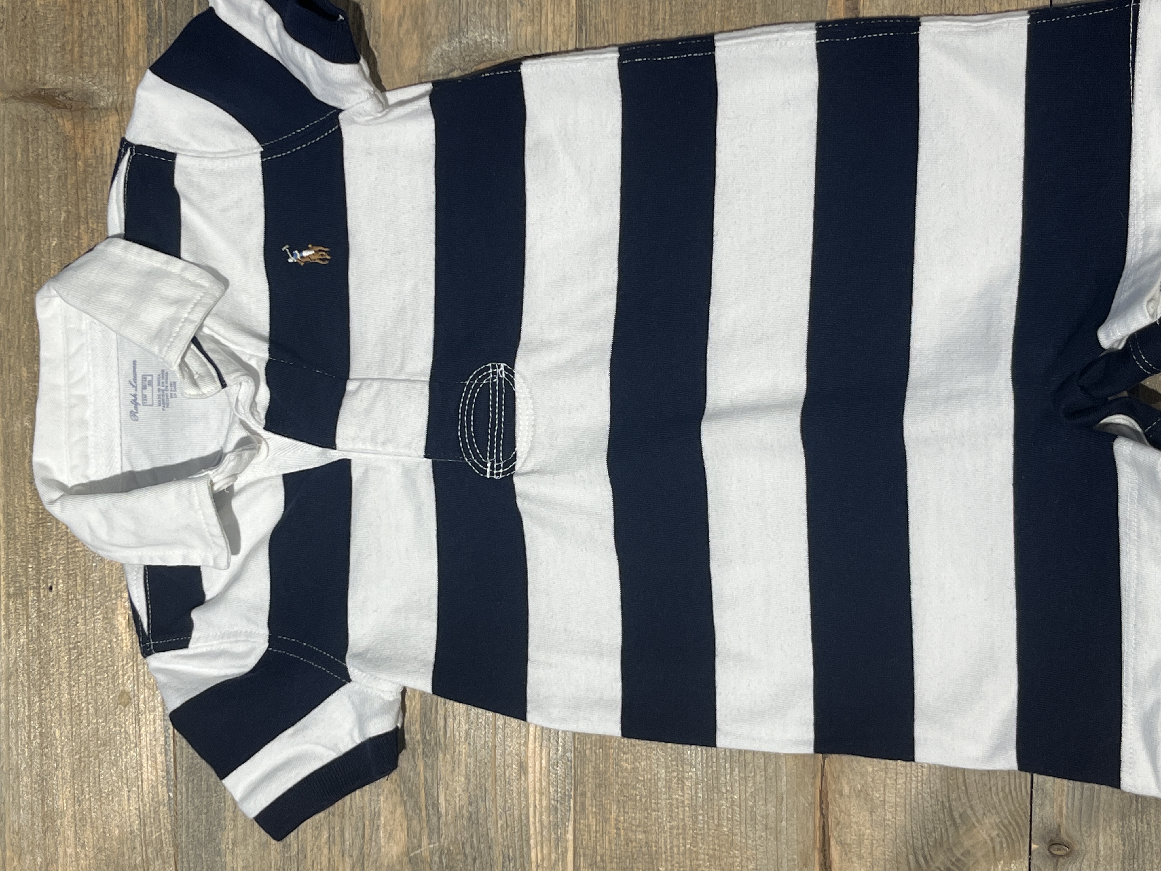 Polo Ralph Lauren boxpakje voor jongen van  12 maanden met maat 80